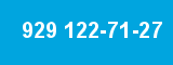 929 122-71-27 929 122-71-27